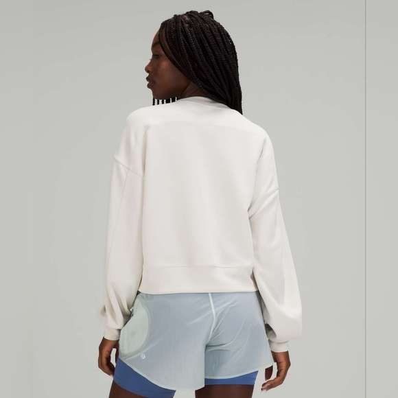 Lululemon Perfectly Oversized Crop Crew - Picture 2 of 6